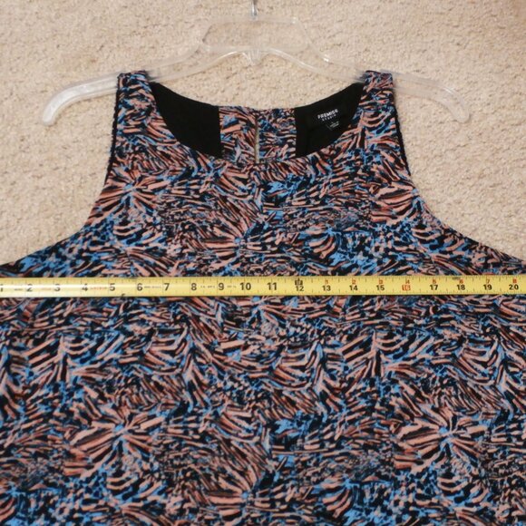 PREMISE STUDIO Women's Large Top Sleeveless Blouse 2 Layers - Picture 4 of 7